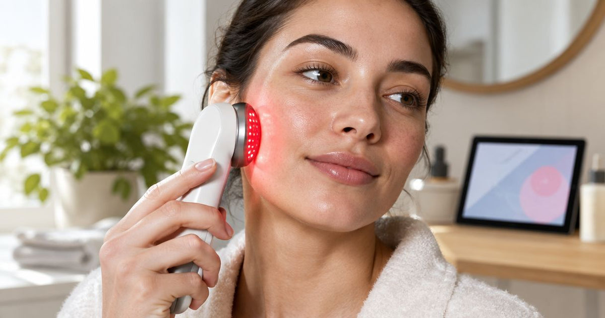 Best red light therapy device for large pores