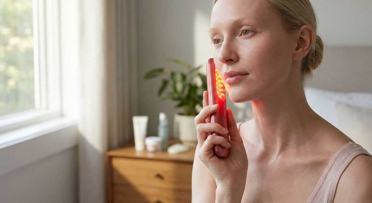 Best red light therapy device for sensitive skin