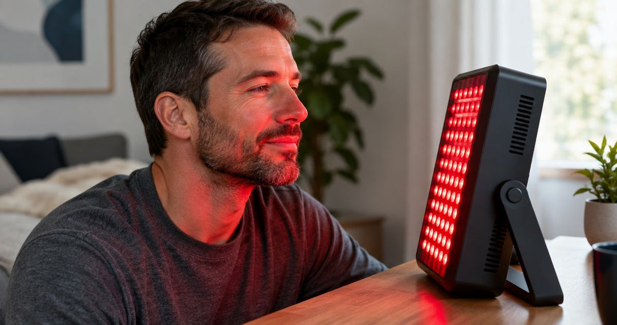Best red light therapy device for men with rosacea