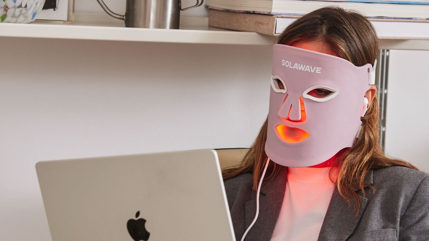 At-Home LED Mask vs. In-Office LED Facial