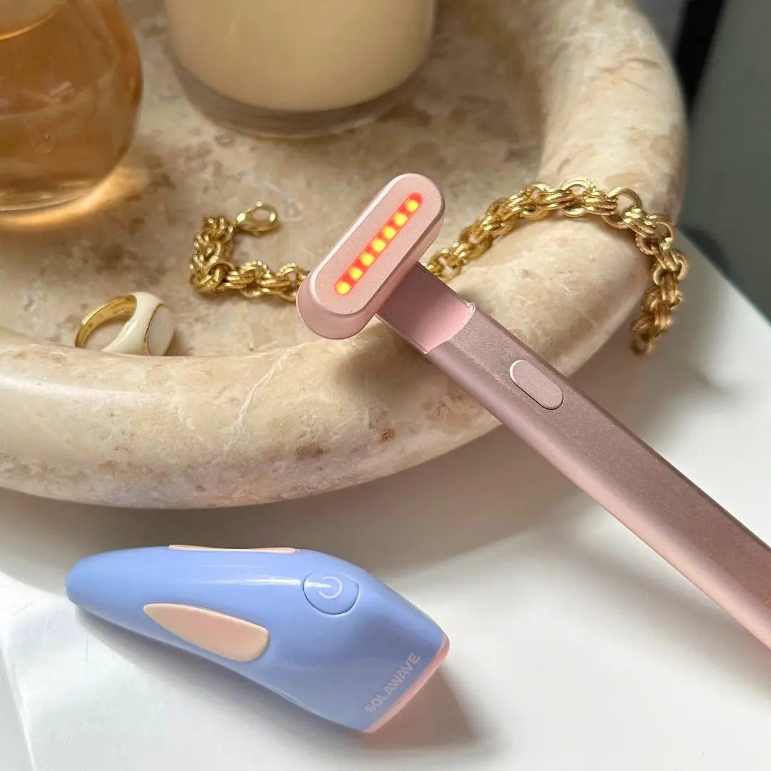 compact red light therapy wand