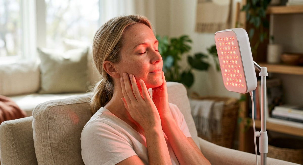 Best red light therapy device for sun-damaged skin
