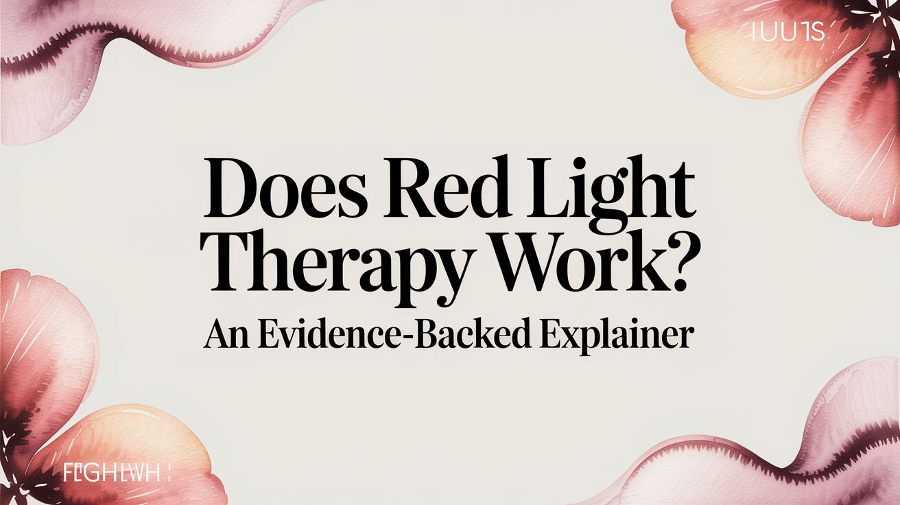 Does Red Light Therapy Work? An Evidence-Backed Guide