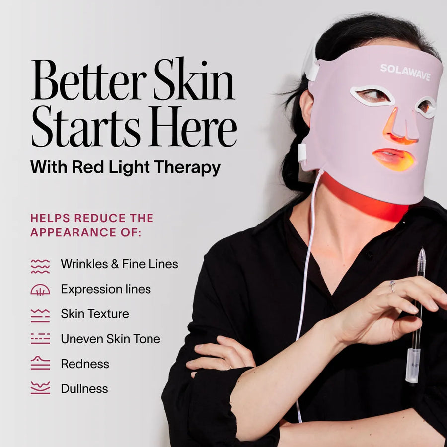 Wrinkle Retreat Pro Light Therapy Face Mask with 320 LEDs