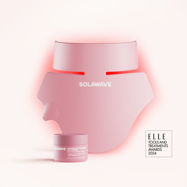 Red Light Therapy Neck & Chest Mask Kit | Solawave
