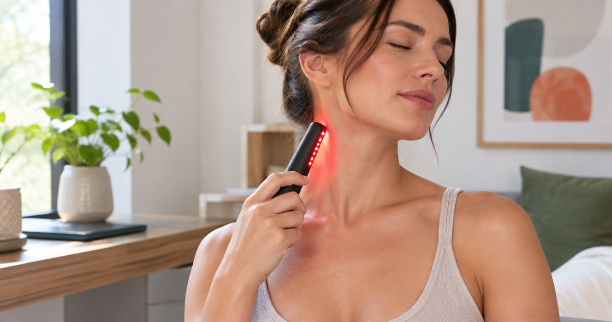 Best red light therapy wand for lymphatic drainage