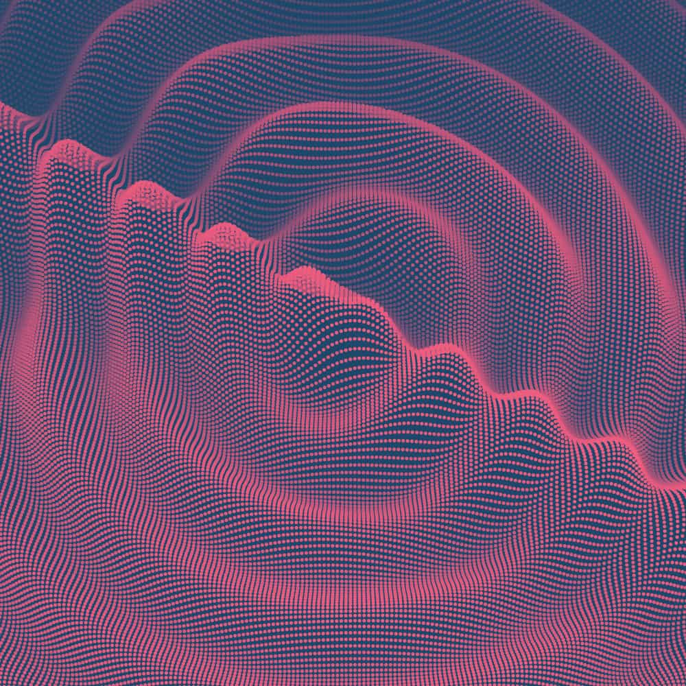 red light vibrations background 