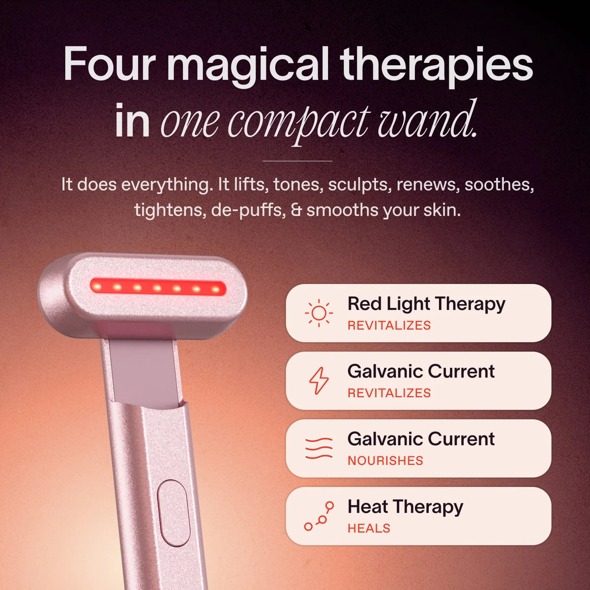 Youthful Glow Red Light Therapy Skincare Kit | Solawave