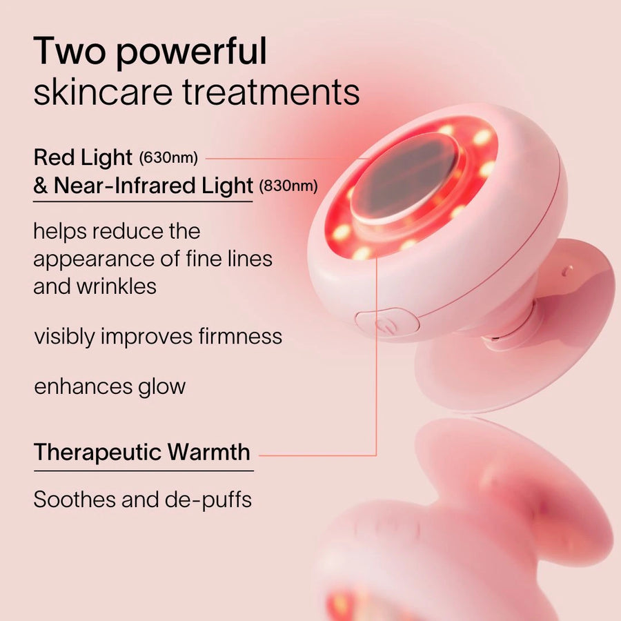 The Solawave portable red light therapy device