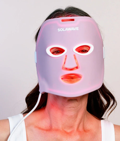Wrinkle Retreat Light Therapy Face Mask Rose
