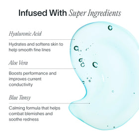 A list of moisturizing face serum ingredients  || 30mL