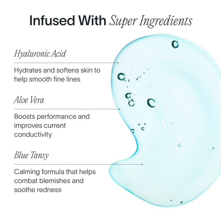 A list of moisturizing face serum ingredients  || 30mL