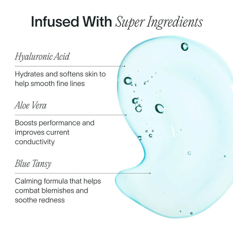 A list of moisturizing face serum ingredients  || 30mL