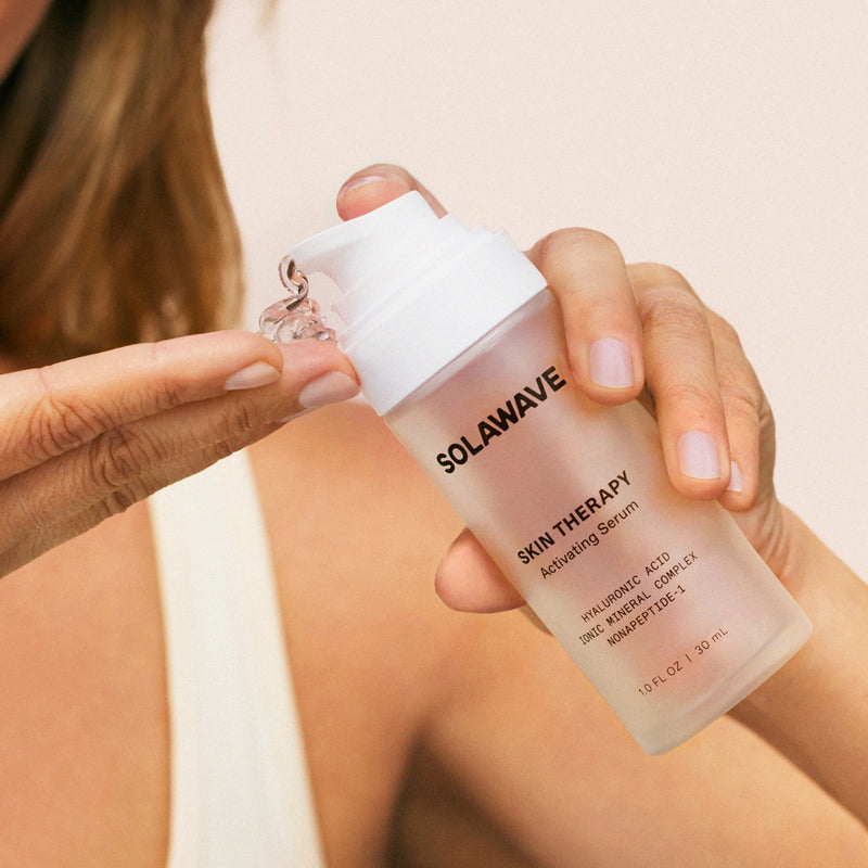 activating serum for face || Rose Gold