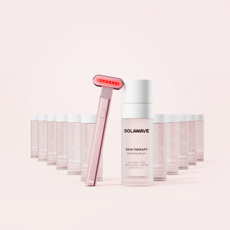 Amazon.com: Solawave Skincare Wand & Serum – 4-in-1 Galvanic