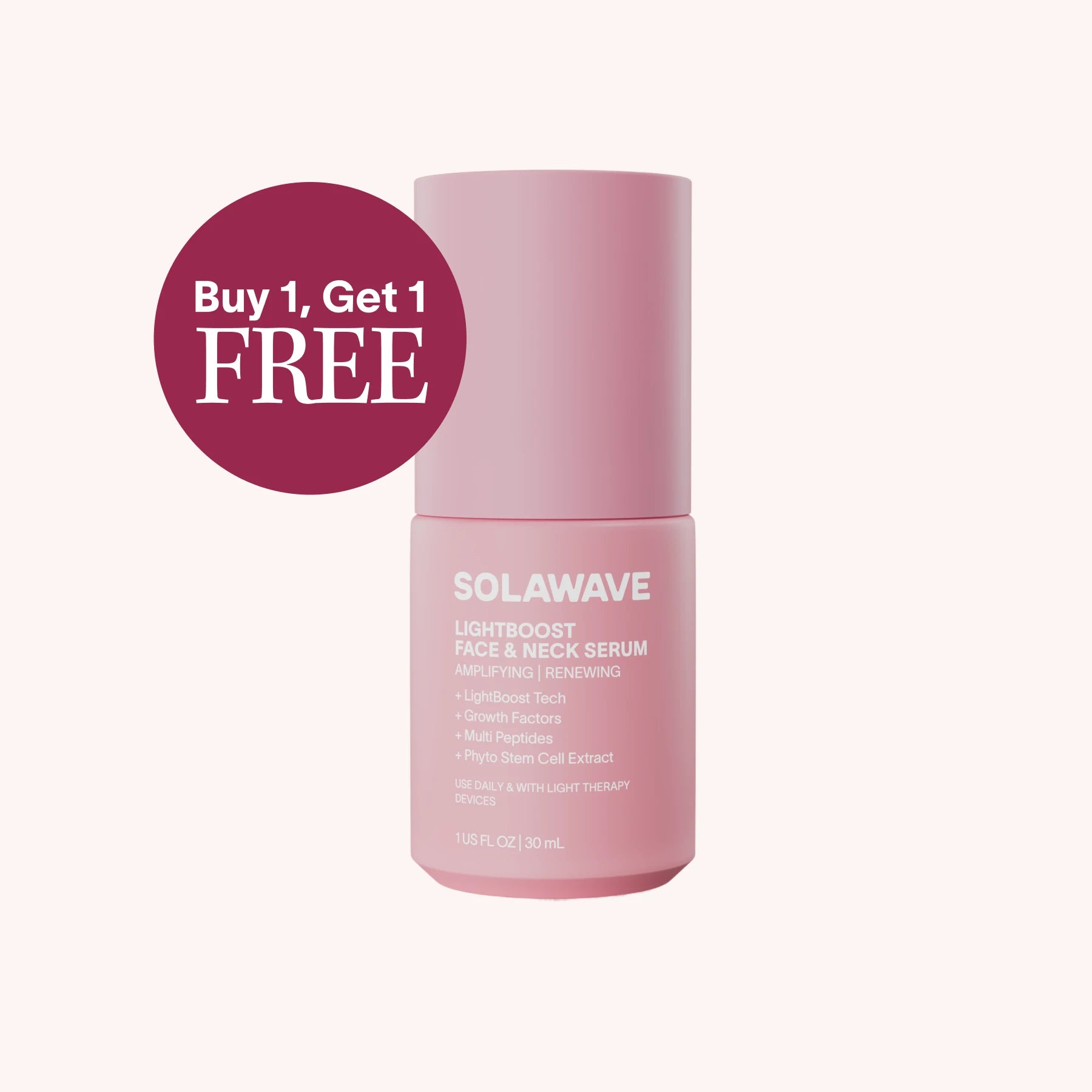 Light Therapy Boosting Face & Neck Serum