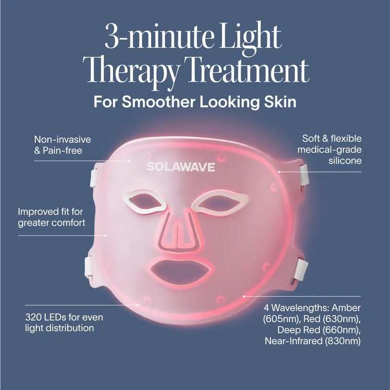 Red Light Therapy At Home Devices For Wrinkles | Solawave Red Light Therapy At Home Devices For Wrinkles | Solawave