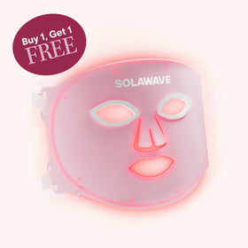 Wrinkle Retreat Pro LED Face Mask with Red, Infrared, Deep Red, and Amber Light Therapy