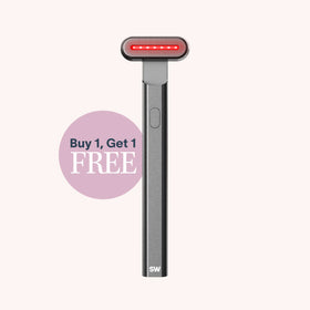 Skincare Wand with a 'Buy 1 Get 1 Free' label on a white background || Charcoal