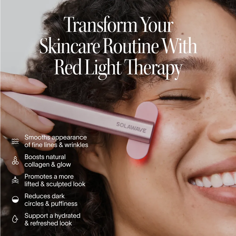 Best Red Light Therapy Wand & Activating Serum | Solawave Best Red Light Therapy Wand & Activating Serum | Solawave