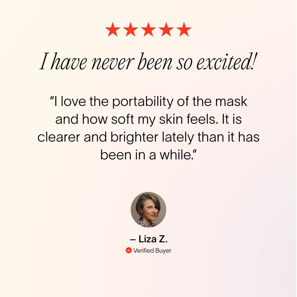 Wrinkle & Bacteria Clearing Light Therapy Mask