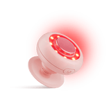 A product image of the 2-in-1 skincare mini red light therapy device