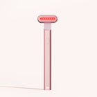 4-in-1 Radiant Renewal Skincare Wand with Red Light Therapy - in Rose Gold features a minimalist design, flat rounded head, and red LED light to help reduce fine lines with advanced skincare tech and simple one-button control. || Rose Gold