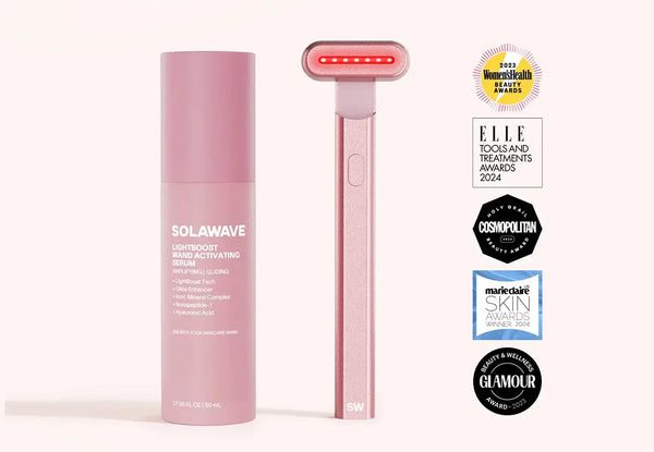 Best Red Light Therapy Wand & Activating Serum | Solawave Best Red Light Therapy Wand & Activating Serum | Solawave